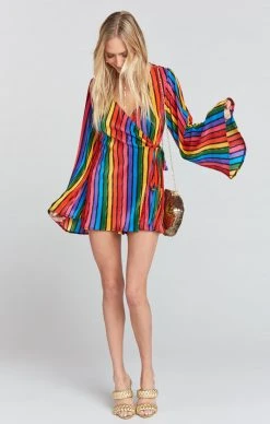 Show Me Your Mumu Caleb Romper ~ Rainbow Parade Pleat 9 Show Me Your Mumu Caleb Romper ~ Rainbow Parade Pleat -Fashion Womens Discount Store 098239f78ba14b04a6df6f481d03b54a