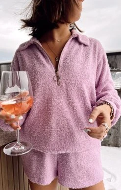 Show Me Your Mumu Sadie Set ~ Purple Pink Knit -Fashion Womens Discount Store 27B504E8 F066 4AC8 8E61 53A66CA8B267