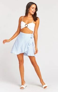 Show Me Your Mumu Kenny Scarf Top ~ White Ripple Gauze -Fashion Womens Discount Store 4b4c28e4e47da0a04c2c65429826e9dc