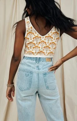 Show Me Your Mumu Tate Tank ~ Honey Wallflower Knit -Fashion Womens Discount Store 57EF0367 759B 4443 9706 C30DA78A8513