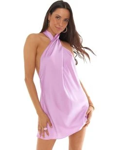 Show Me Your Mumu Jasmine Halter Mini Dress