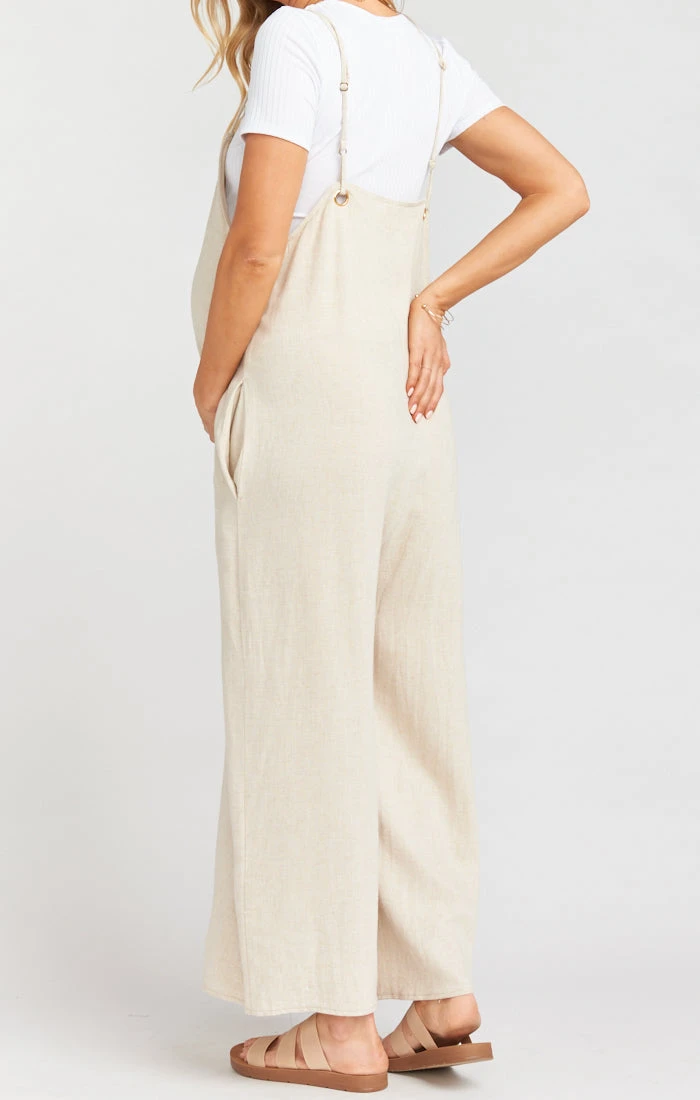 Show Me Your Mumu Jansen Jumpsuit ~ Cream Linen 9 Show Me Your Mumu Jansen Jumpsuit ~ Cream Linen - Image 7