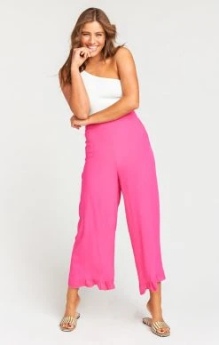 Show Me Your Mumu Waverly Pants ~ Hot Pink -Fashion Womens Discount Store 66210154512c6218c46146c947176681