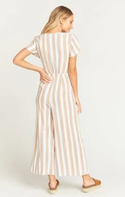 Show Me Your Mumu Val Jumpsuit ~ Shorebert Stripe -Fashion Womens Discount Store 6cadf18ed89d4ae7ed22bc816dffac84