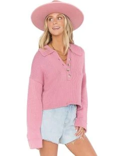 Show Me Your Mumu Crawford Collared Sweater