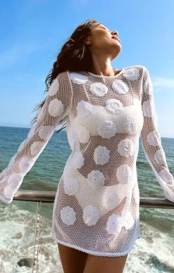 Show Me Your Mumu Castaway Coverup ~ Wildflower Mesh