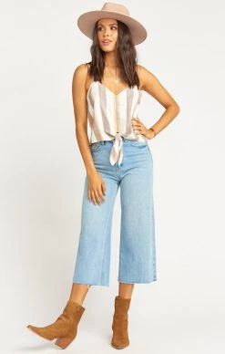 Show Me Your Mumu Stephanie Top ~ Frontier Stripe