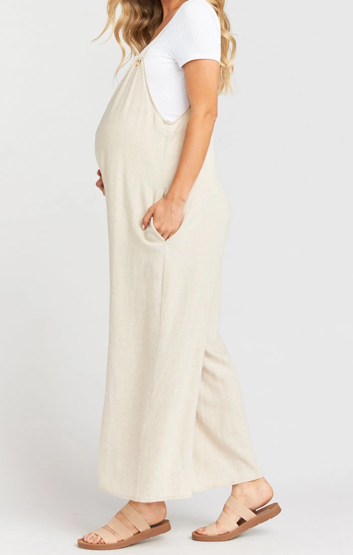 Show Me Your Mumu Jansen Jumpsuit ~ Cream Linen 8 Show Me Your Mumu Jansen Jumpsuit ~ Cream Linen - Image 6