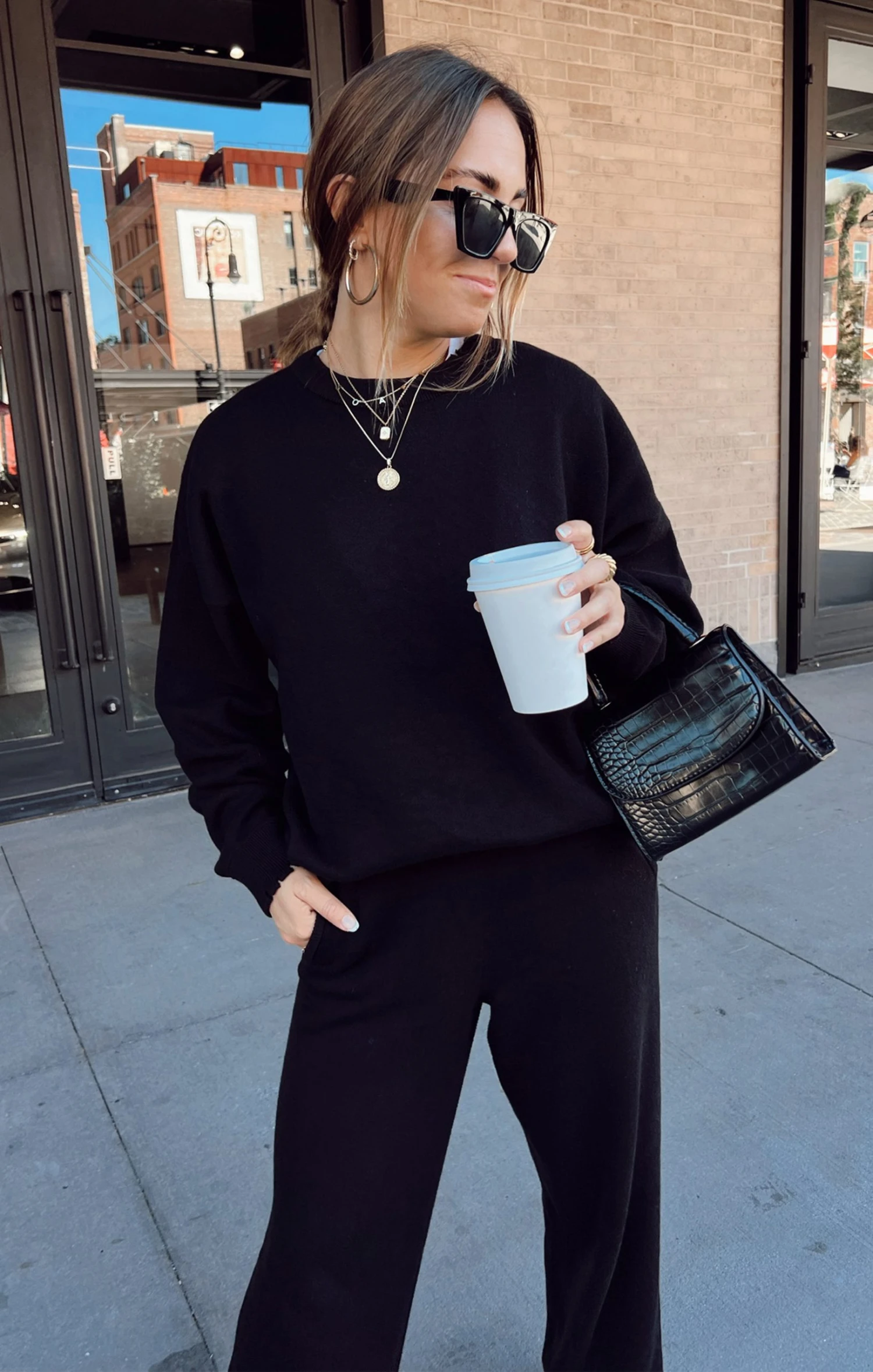 Show Me Your Mumu Scout Sweater ~ Black Knit 4 Show Me Your Mumu Scout Sweater ~ Black Knit - Image 2