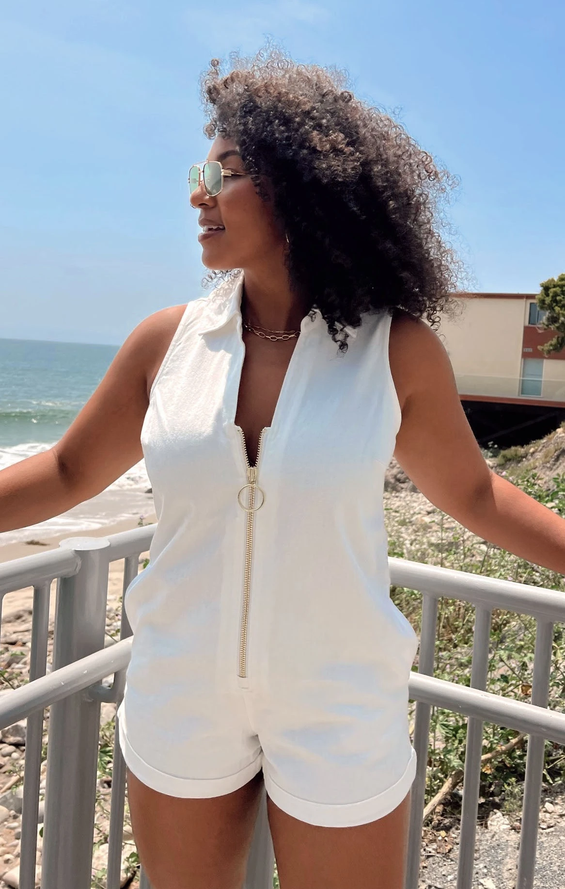 Show Me Your Mumu Reno Romper ~ Seasalt 4 Show Me Your Mumu Reno Romper ~ Seasalt - Image 2