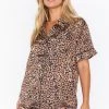 Show Me Your Mumu Slumber PJ Set ~ Wild Cheetah -Fashion Womens Discount Store BF0 0342 WC12 01 1