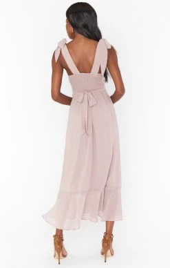 Show Me Your Mumu Claire Midi Dress ~ Soft Beige Chiffon 17 Show Me Your Mumu Claire Midi Dress ~ Soft Beige Chiffon -Fashion Womens Discount Store BF1 0394S BG24 01 2
