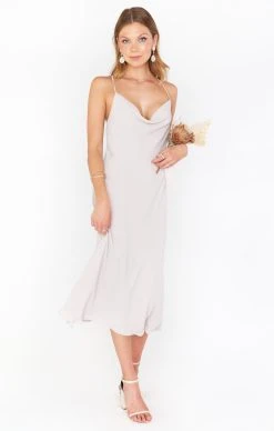 Show Me Your Mumu Verona Cowl Dress ~ Show Me The Ring Crisp -Fashion Womens Discount Store BF1 0423 SR46 01