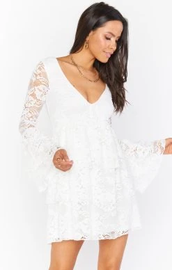 Show Me Your Mumu Chateau Dress ~ White Lace