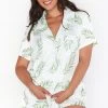 Show Me Your Mumu Sunday Morning Sleep Set ~ Dreamy Palm -Fashion Womens Discount Store BM1 0418 DP05 01 1
