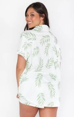 Show Me Your Mumu Sunday Morning Sleep Set ~ Dreamy Palm -Fashion Womens Discount Store BM1 0418 DP05 01 3