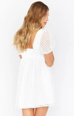 Show Me Your Mumu Smitten Babydoll Dress ~ Ivory Charmed And Checkered -Fashion Womens Discount Store BS1 0398 CA32 04 aaaf437f 689e 4c59 ba08 6516333b6010