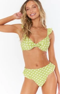 Show Me Your Mumu Bella Top ~ Matcha Blossom Rib