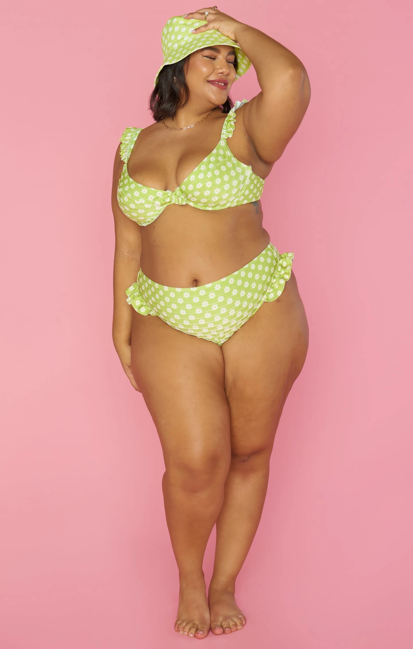 Show Me Your Mumu Bella Top ~ Matcha Blossom Rib 20 Show Me Your Mumu Bella Top ~ Matcha Blossom Rib - Image 18