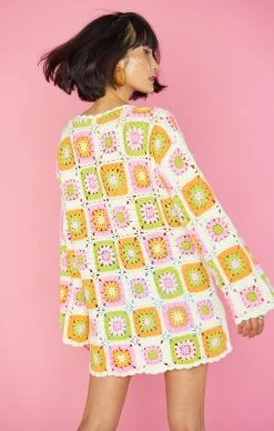 Show Me Your Mumu Mamacita Coverup ~ Tutti Frutti Crochet -Fashion Womens Discount Store CMR1 5085 TF12 01 10