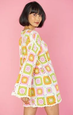 Show Me Your Mumu Mamacita Coverup ~ Tutti Frutti Crochet -Fashion Womens Discount Store CMR1 5085 TF12 01 11