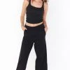 Show Me Your Mumu Samson Lounge Pants ~ Black Knit -Fashion Womens Discount Store CMR2 4749 BK03 01