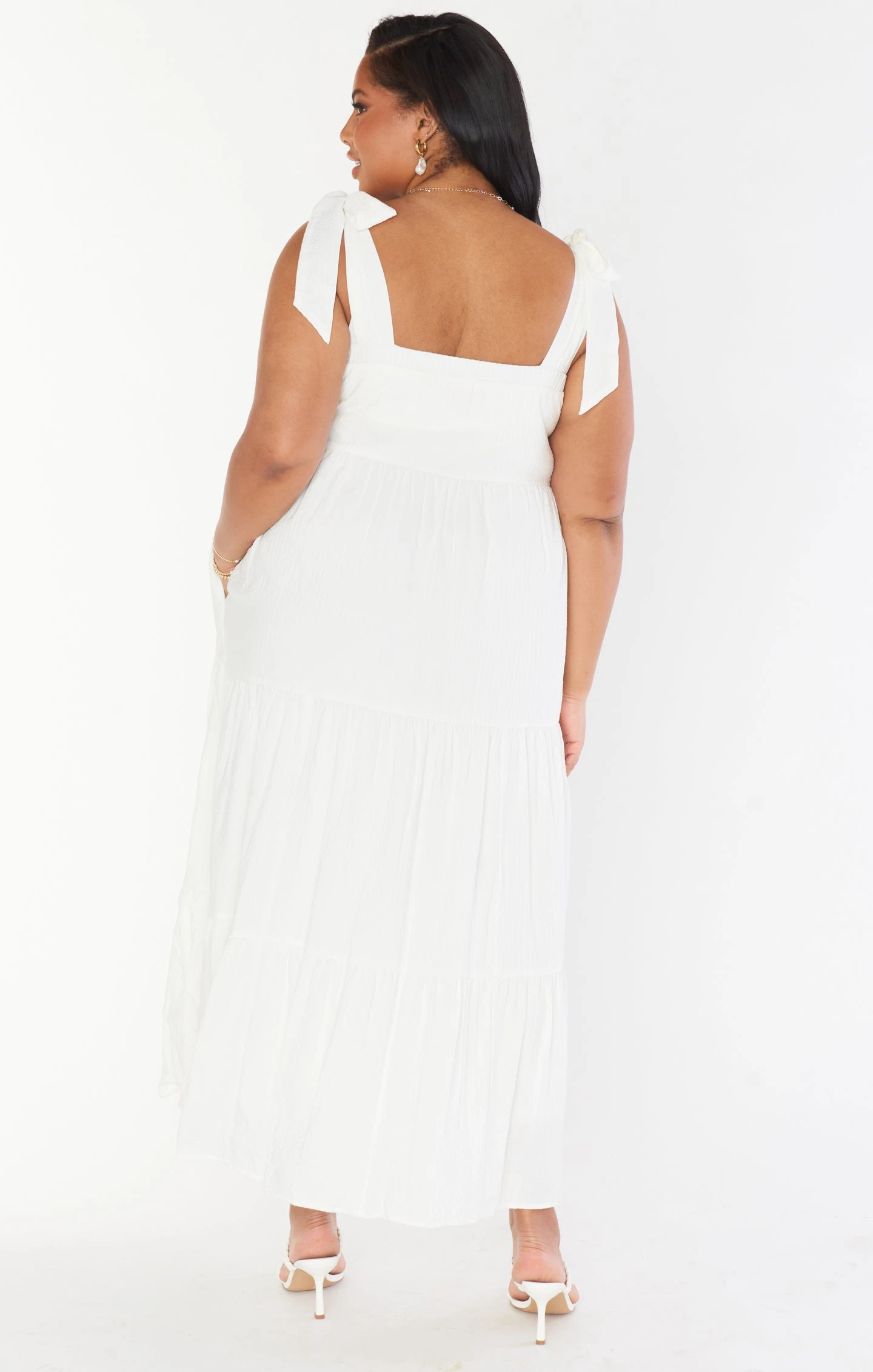 Show Me Your Mumu Sabrina Maxi Dress ~ White Basket Stripe 15 Show Me Your Mumu Sabrina Maxi Dress ~ White Basket Stripe - Image 13