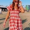 Show Me Your Mumu Colvin Mini Dress ~ Picnic Plaid -Fashion Womens Discount Store D1D2805C 037D 4BED A885 4BEE47E7104E