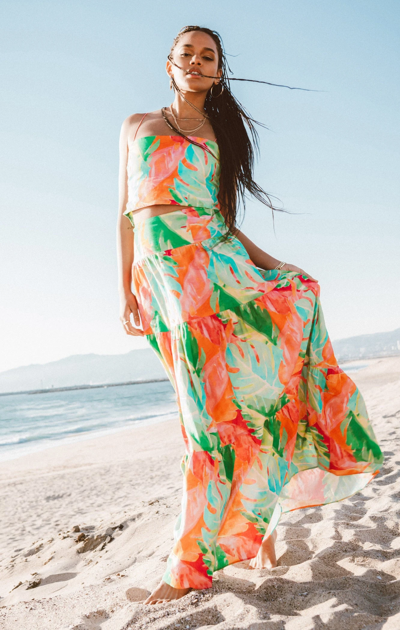 Show Me Your Mumu Melody Maxi Skirt ~ Tropics Palm 3 Show Me Your Mumu Melody Maxi Skirt ~ Tropics Palm