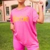 Show Me Your Mumu Zuma Beach Tee ~ Barbie™ Graphic -Fashion Womens Discount Store DSC 1890 Edit