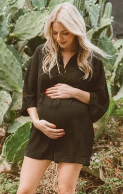 Show Me Your Mumu Horton Romper ~ Black -Fashion Womens Discount Store DSC 7831