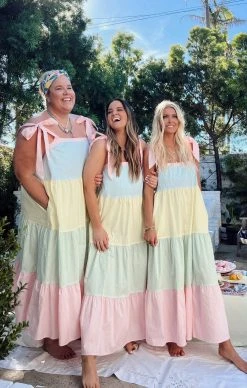 Show Me Your Mumu Sabrina Maxi Dress ~ Mixed Easter Stripe -Fashion Womens Discount Store E0E5C95C B89E 4BBD 8BC1 83202891597E2