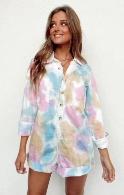 Show Me Your Mumu Tegan Jumper ~ Tropic Tie Dye -Fashion Womens Discount Store IMG 0262