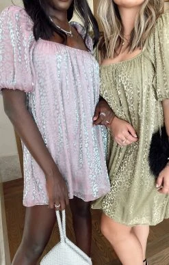 Show Me Your Mumu Flora Mini Dress ~ Lilac Cheetah Organza -Fashion Womens Discount Store IMG 1685