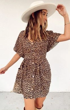 Show Me Your Mumu Odessa Dress ~ Latte Cheetah -Fashion Womens Discount Store IMG 2205