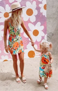 Show Me Your Mumu Lauren Tie Mini Dress ~ Mimosa Blooms -Fashion Womens Discount Store IMG 2378