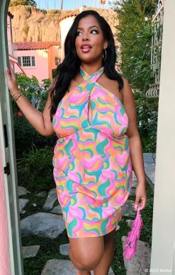 Show Me Your Mumu Go Go Mini Dress ~ Barbie™ Party Wave -Fashion Womens Discount Store IMG 2497 57133679 d093 4d4e b8a8 b5be3e689765