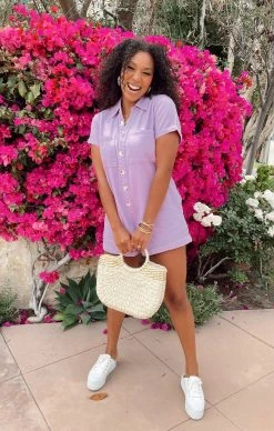 Show Me Your Mumu Range Romper ~ Bright Lilac -Fashion Womens Discount Store IMG 2677