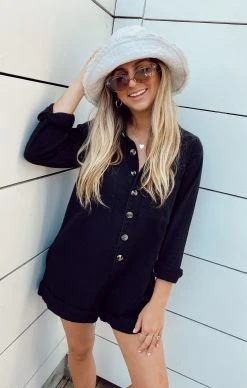 Show Me Your Mumu Tegan Jumper ~ Pitch Black -Fashion Womens Discount Store IMG 2914