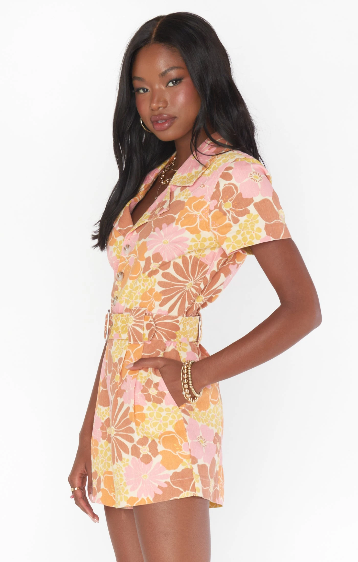 Show Me Your Mumu Rhodes Romper ~ Retro Garden 5 Show Me Your Mumu Rhodes Romper ~ Retro Garden - Image 3