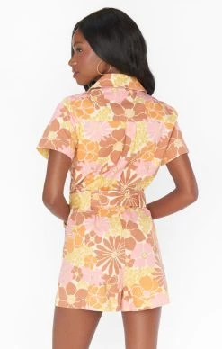 Show Me Your Mumu Rhodes Romper ~ Retro Garden 11 Show Me Your Mumu Rhodes Romper ~ Retro Garden -Fashion Womens Discount Store MDF2 574 RG08 04