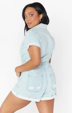 Show Me Your Mumu Cannon Romper ~ Dockside 12 Show Me Your Mumu Cannon Romper ~ Dockside -Fashion Womens Discount Store MDM1 465 DS11 01 2