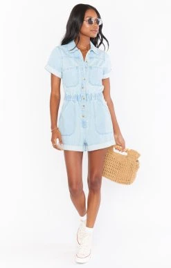 Show Me Your Mumu Cannon Romper ~ Dockside 16 Show Me Your Mumu Cannon Romper ~ Dockside -Fashion Womens Discount Store MDM1 465 DS11 04