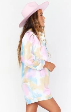 Show Me Your Mumu Tegan Jumper ~ Tropic Tie Dye -Fashion Womens Discount Store MDM1 480 PB07 01 2 749f03eb 03d4 4d87 9175 a952ed0cd264