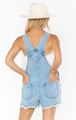 Show Me Your Mumu Georgia Overalls ~ Light Tide -Fashion Womens Discount Store MDM2 594 LT21 01