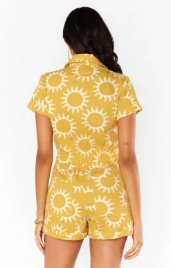 Show Me Your Mumu Cannon Romper ~ Paradise Sun Denim -Fashion Womens Discount Store MDM3 675 PS32 04 6d6f1756 aab2 410f a9db 74ee7fe5186b