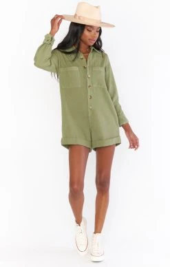 Show Me Your Mumu Tegan Jumper ~ Army Green -Fashion Womens Discount Store MDR0 482 AR72 04