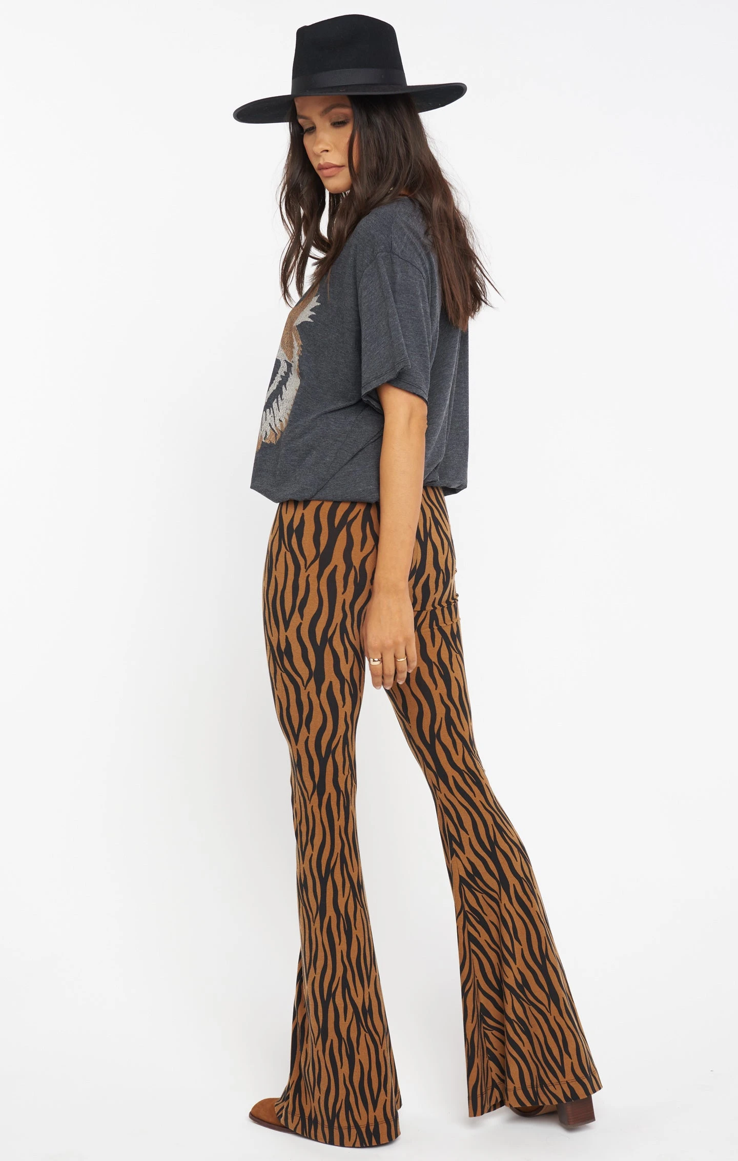 Show Me Your Mumu Bam Bam Bells Regular ~ Taupe Tiger 5 Show Me Your Mumu Bam Bam Bells Regular ~ Taupe Tiger - Image 3