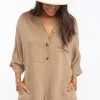 Show Me Your Mumu Horton Romper ~ Khaki 1 Show Me Your Mumu Horton Romper ~ Khaki -Fashion Womens Discount Store MF0 358 DL52 02