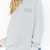 Show Me Your Mumu Boyfriend Sweatshirt ~ Airplane Mode Graphic -Fashion Womens Discount Store MF1 4671 AM05 01 2